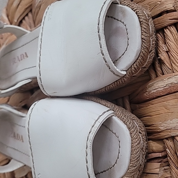 ๐ผ PRADA ESPADRILLES OPEN TOE SANDALS. - Picture 6 of 14